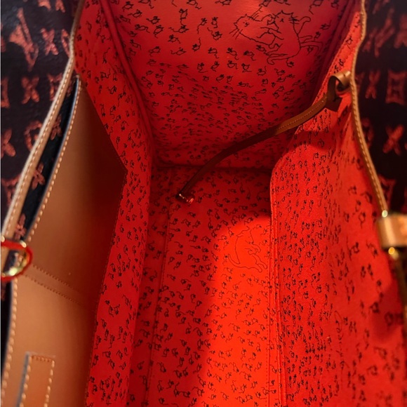 Louis Vuitton Monogram Red and Brown Interior Bag - Picture 9 of 11